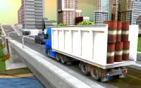 City Cargo Truck Drive 2017: Konstruksi Sim 3D Screen Shot 0