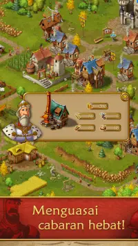 Townsmen: Permainan Strategi Screen Shot 3