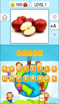 ABC for Kids - Picture Quiz Screen Shot 2