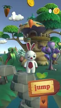 Super Rabbit jump: Crazy Rush,Stack jump,Rayman Screen Shot 0
