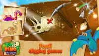 Dino Digging Games: Dig for Dinosaur Bones Screen Shot 1