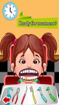 Little Baby Girl Sweet Dentist Kids Game Screen Shot 12