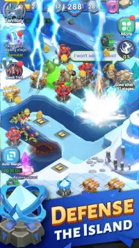 Island Fantasy - Idle Tower Defense Screen Shot 1