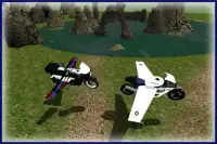 Flying Police Bike Simulator Screen Shot 9