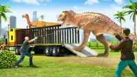Camion transport animaux dino Screen Shot 0