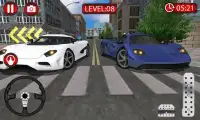 Sports Car Driving Sim 2019 - Driver Simulator Screen Shot 0