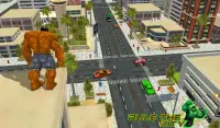 Monster Hero Battle City - Gangster Fighting Screen Shot 0