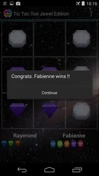 Tic Tac Toe Jewels & Gems free Screen Shot 5