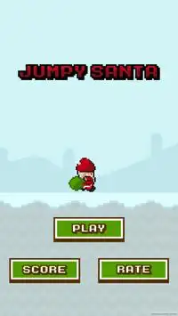 Jumpy Santa Screen Shot 8