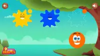 Learning Shapes - Cartoon Characters for Kids Screen Shot 5