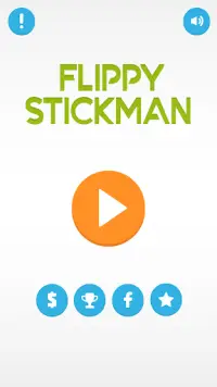 Flippy Stickman Screen Shot 0