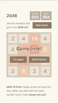 2048 | StudioX Screen Shot 1