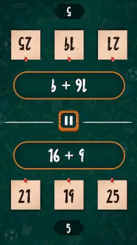 2 Player Math Game Screen Shot 5