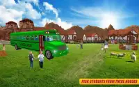 学校 バス シミュレータ 3D ドライブ Screen Shot 1