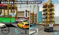 다단계 스마트 카 주차장 크레인 Parking Game Screen Shot 1