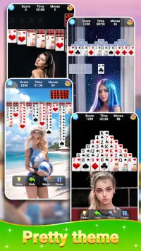 Solitaire Collection Girls Screen Shot 3