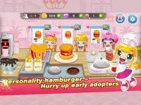 Little pirate hamburger-Girls haciendo hamburguesa Screen Shot 9