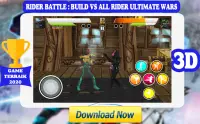 Rider Battle : Build Vs All Rider Henshin Fight 3D Screen Shot 3