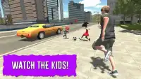Virtual Dad: Family walk in City Screen Shot 0