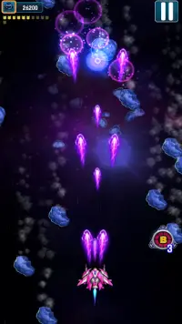 Galaxy Attack: Free Airplane Arcade Shooter Screen Shot 0