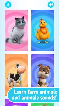 Farm Animals Puzzle by Dave and Ava Screen Shot 0