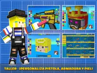 Cops N Robbers:Pixel Craft Gun Screen Shot 12