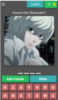 Death Note Quiz Game Screen Shot 3