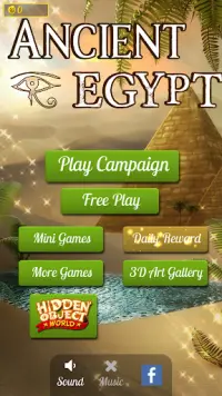 Hidden Object World - Ancient Egypt Screen Shot 3