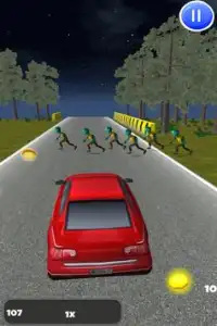 Zombie Road 3D: Horror Highway Screen Shot 0