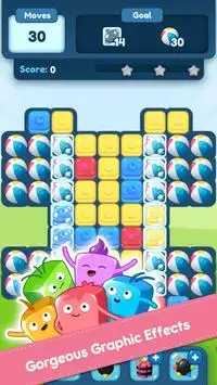 Stone Block Blast Puzzle - FREE - School day Screen Shot 2