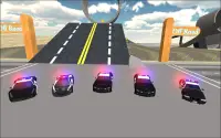 Police, voiture, conduite, 3D Screen Shot 3