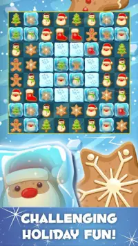 Christmas Cookie Land : Christmas Puzzle Game Screen Shot 0