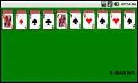 Solitaire Screen Shot 2