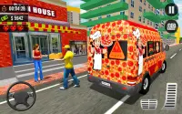 Pizza Delivery Van Driver Game Screen Shot 4