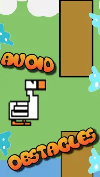 Flappy Goose Game Not Angry Screen Shot 2