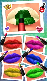 Lip Art 3D ASMR Satisfying Lipstick Makeover Game Screen Shot 11