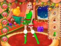 Kerst make-up & dress up Salon Games voor meisjes Screen Shot 4