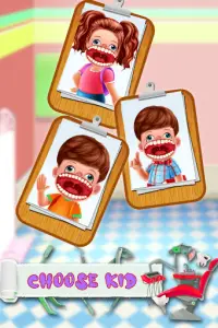 Twins Baby Dental Care Games Screen Shot 1