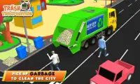 Urban Garbage Truck Driving - Waste Transporter Screen Shot 1