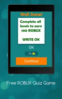 Free ROBUX Quiz Game Screen Shot 7