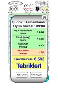 Sudoku 123 İnternetsiz Türkçe Screen Shot 13