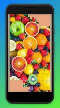 Fruit Jigsaw Puzzles HD - Food Jigsaws Screen Shot 1