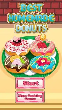 Homemade Donuts: Cooking games Screen Shot 5