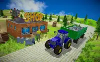 Tractor agrícola Cargo games transport 3D Screen Shot 6