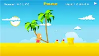 The Beach Runner: Running game Screen Shot 1