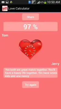 Love Calculator2 Screen Shot 4