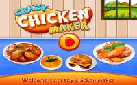 Crazy Chicken Maker - Kitchen Chef Cooking Game Screen Shot 6