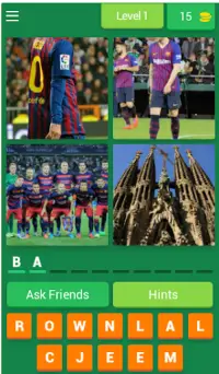 4 Pictures 1 Word - Quiz Game Screen Shot 0