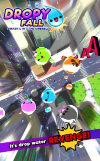 Dropy Fall! Kawaii Roll Smash Screen Shot 1