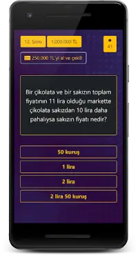 Millionaire - Math Brain Trivia Quiz Screen Shot 14